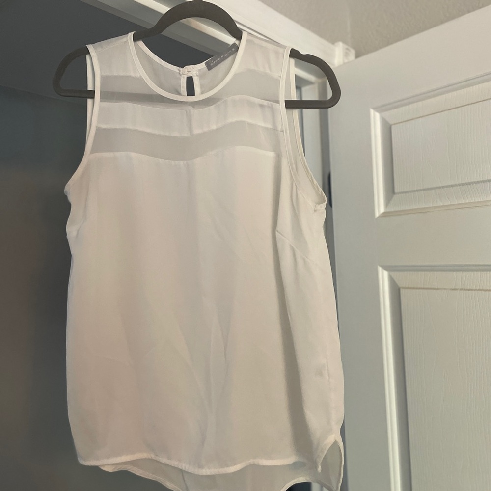 Olivia Moon Elegant Gray Top